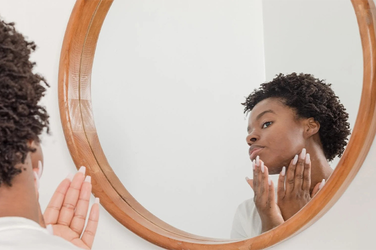 Social media marketing for skin care companies.