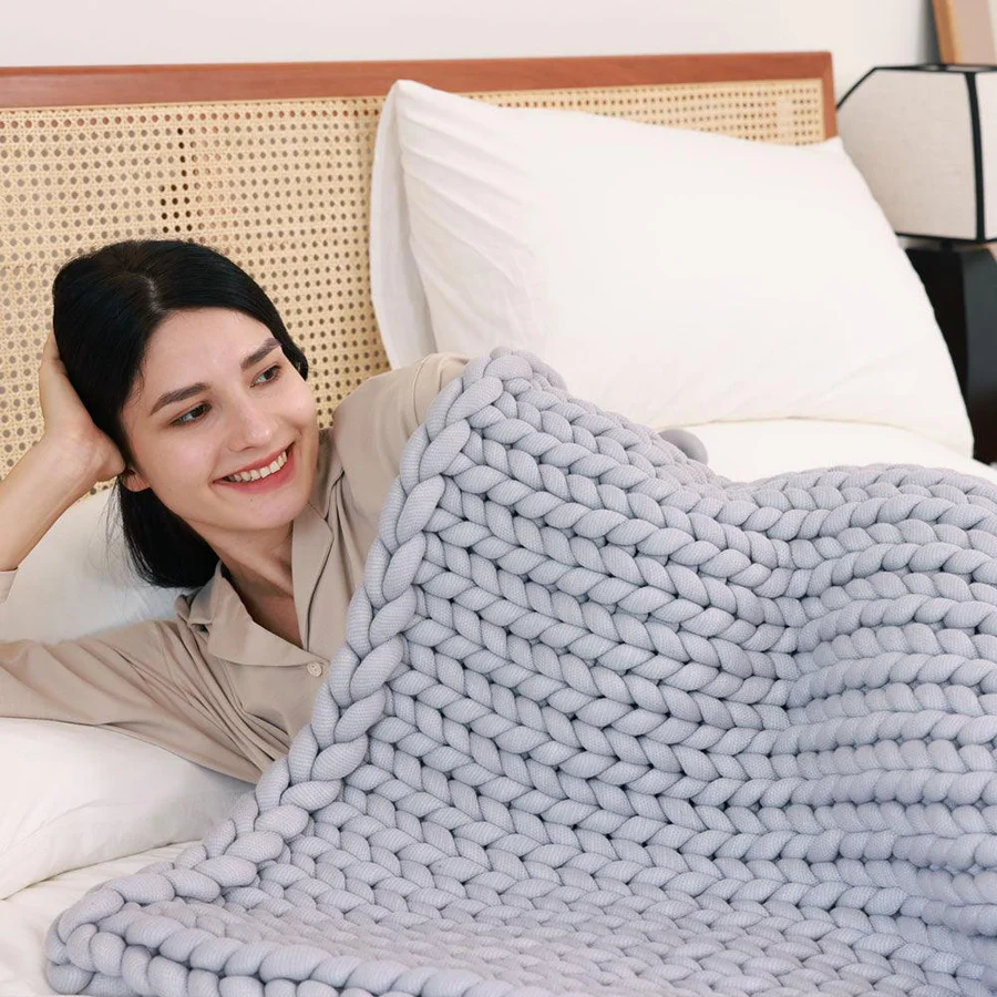 3. Stress Ease Weighted Blanket