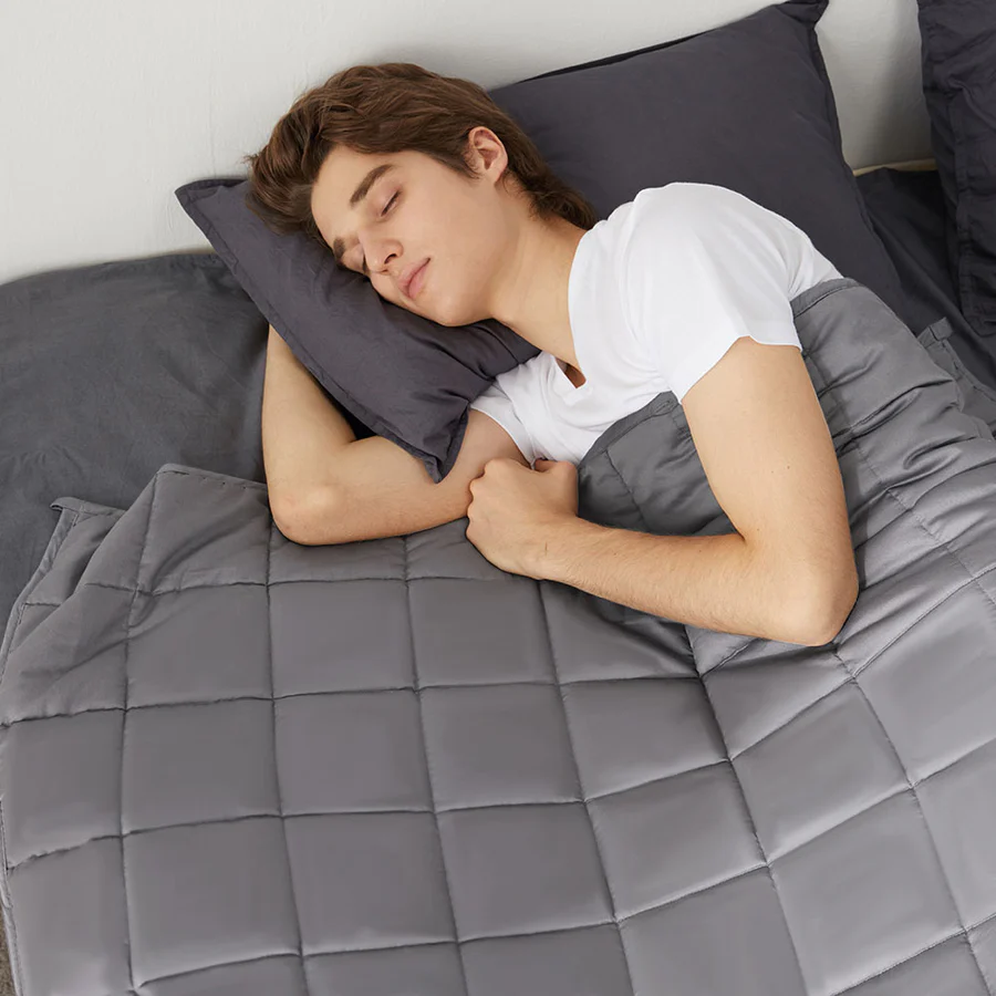 4. Bamboo Cooling Weighted Blanket
