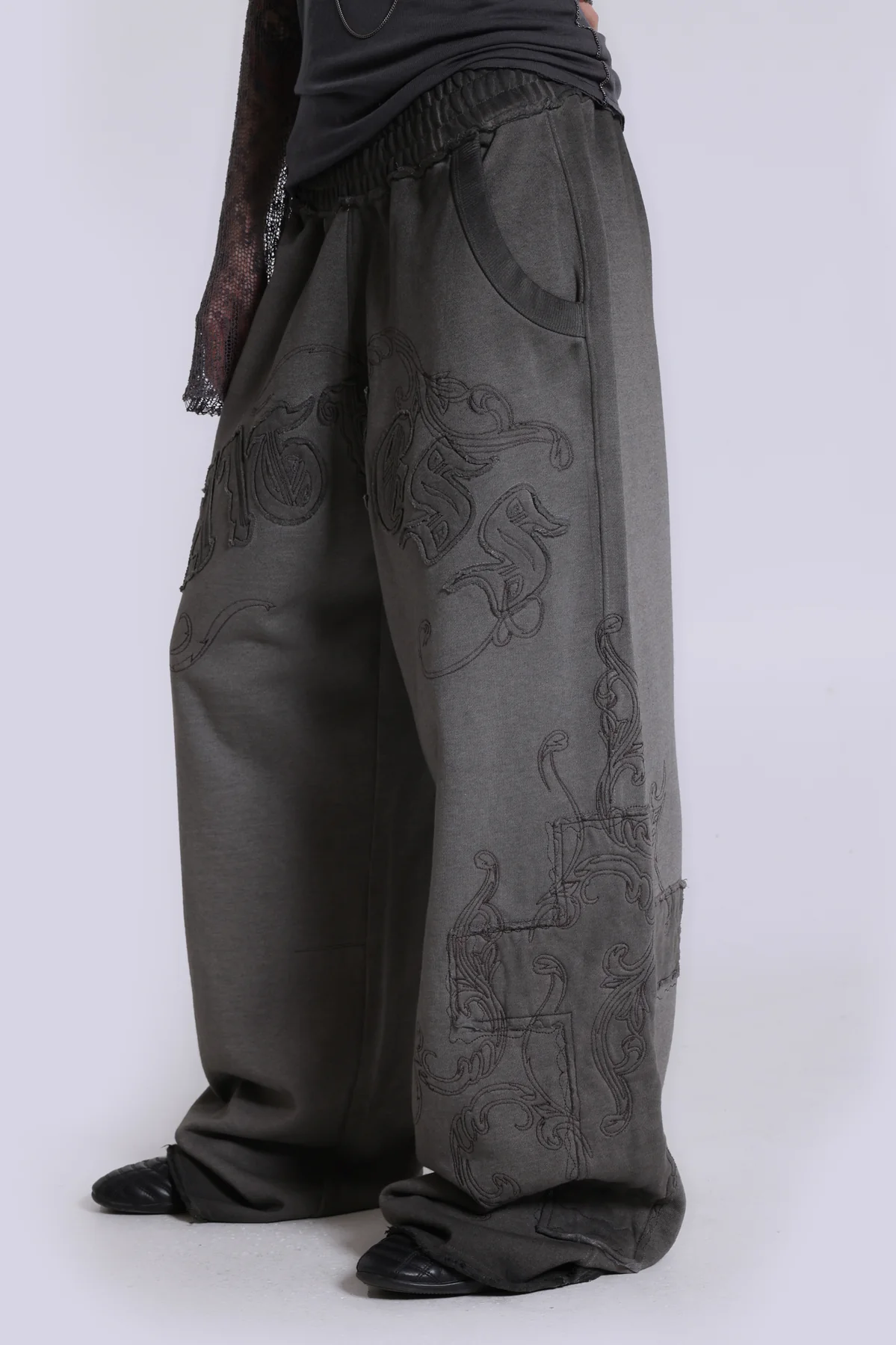 Faithless Applique Monster Joggers