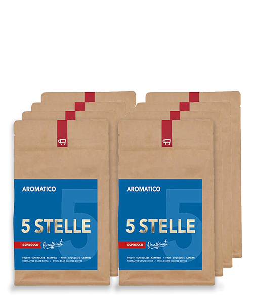 3) Aromatico 5 STELLE Decaffeinato Sparpaket