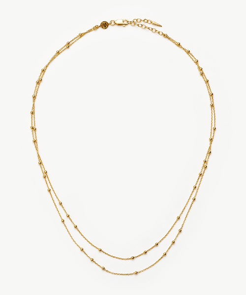 4) Double Chain Necklace