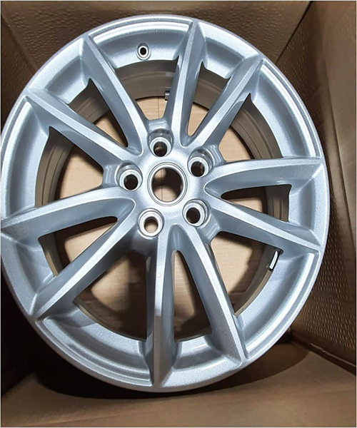 5) Range Rover 19 Silver Alloy Wheel Style 5001